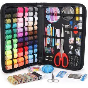 Large Sewing Kit for Adults:Newly Upgraded 251 Pcs Premium Sewing Supplies Set